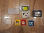 Gameboy met 3 pokemon games en verlichting, Enlèvement ou Envoi, Utilisé