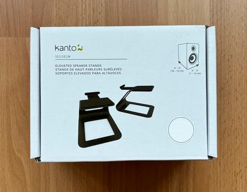 Kanto SE2 PC speaker stand kleur WIT. Beter geluid in stijl!, TV, Hi-fi & Vidéo, Enceintes, Enlèvement ou Envoi