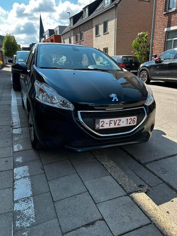 Peugeot 208, Auto's, Peugeot, Stof, Zwart, Zwart, 5 deurs