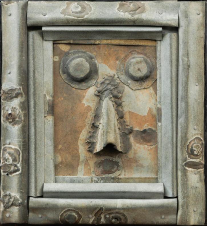 Fernand Michel (1913-1999): Portret 1971 (29 x 32,5 cm), Antiek en Kunst, Kunst | Schilderijen | Klassiek, Ophalen of Verzenden