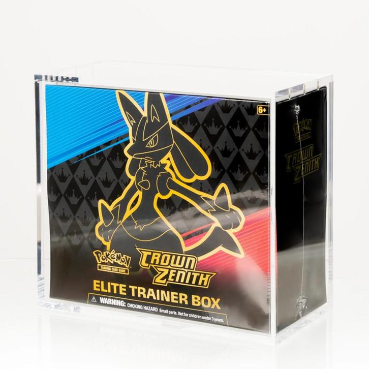 Acryl cases voor ETB’s met magnetische deksel, Hobby en Vrije tijd, Verzamelkaartspellen | Pokémon, Nieuw, Ophalen of Verzenden