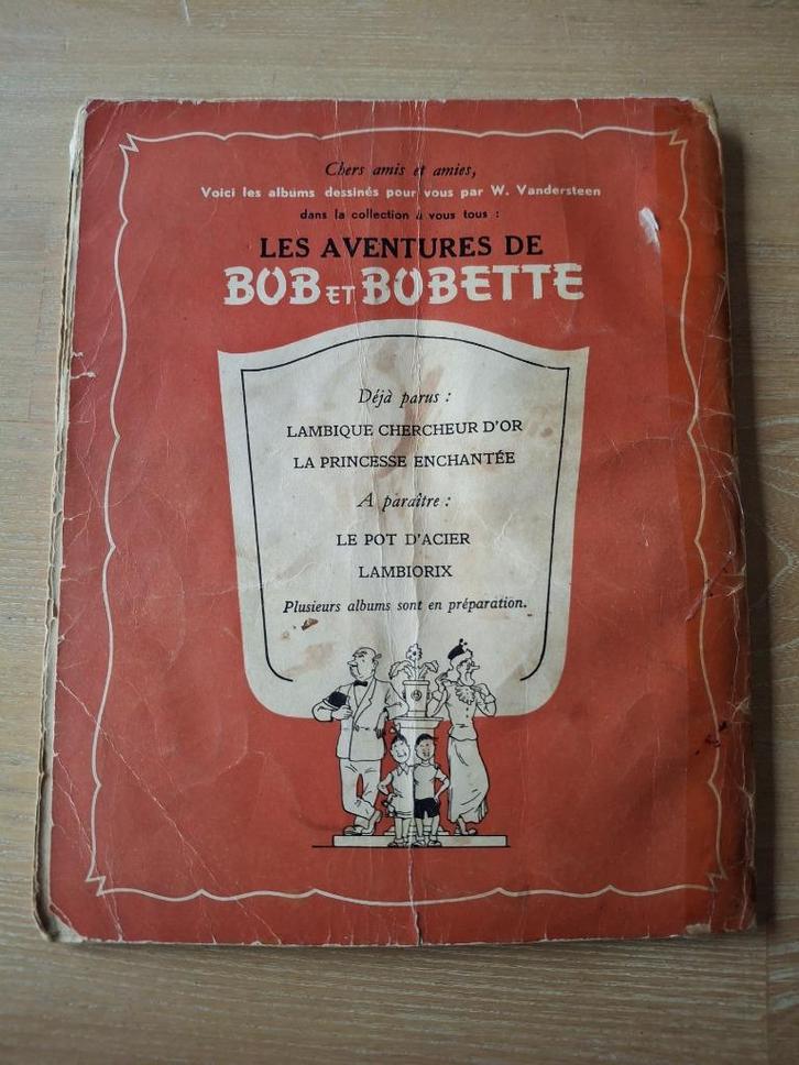 Bob et Bobette, Collections, Personnages de BD, Utilisé, Enlèvement