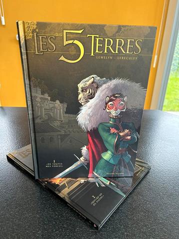 BD - Les 5 terres, tomes 1 et 2