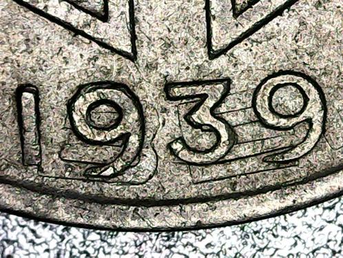 Variatie 10 cts 1939 Nl België geschokte munten (datum), Postzegels en Munten, Munten | België, Losse munt, Metaal, Verzenden