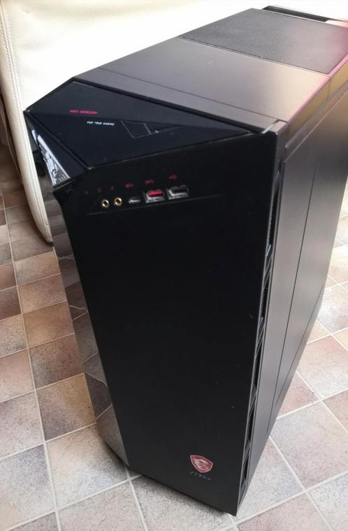 MSI gaming pc| i7 | 500 GB SSD + 2TB HDD| 16 GB RAM + scherm, Computers en Software, Desktop Pc's, Zo goed als nieuw, HDD, SSD