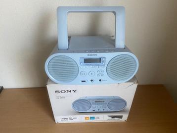 Draagbare stéréo cd lezer usb Mp3 Sony ZSP-S50L, Enlèvement ou Envoi, Comme neuf, Sony, Lecteur CD