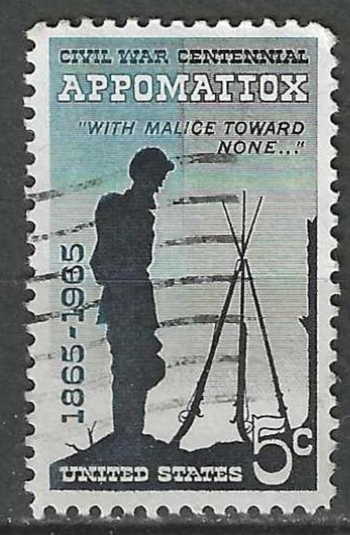 USA 1965 - Yvert 780 - 100 jaar burgeroorlog (ST), Postzegels en Munten, Postzegels | Amerika, Gestempeld, Verzenden