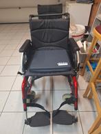 🔺️Rolstoel Vermeiren V300 DL 44CM Tempur kussen DUWSTANG, Enlèvement ou Envoi, Pliant, Utilisé, Fauteuil roulant à pousser