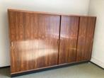 vintage kleerkast en bijhorende lamp, Huis en Inrichting, Kasten | Kleerkasten, Ophalen, Gebruikt, Vintage bouwjaar 1960, 75 cm of meer