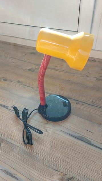 Années 90 lampe de table couleurs vives  vintage  beschikbaar voor biedingen