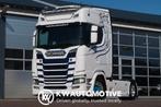 Scania S540 NGS FULL AIR/ RETARDER/ ALCOA/ LEATHER/ 2X TANK/, Auto's, Automaat, Achterwielaandrijving, Euro 6, Wit