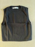 Top Zara taille L, Comme neuf, Zara, Noir, Sans manches