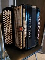 Crucianelli Musette do 3de rij / 96 bassen, Muziek en Instrumenten, Accordeons, Ophalen