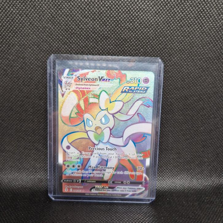 Sylveon Vmax Evolving Skies NearMint, Hobby en Vrije tijd, Verzamelkaartspellen | Pokémon, Ophalen of Verzenden