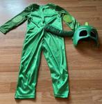 Pj masks verkleedpak Gekko met masker 2/3 jaar, Enlèvement ou Envoi, Utilisé, 104 ou plus petit, Garçon ou Fille