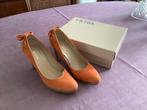 Schoenen met hoge hakken, merk Frida. Mt 39, Kleding | Dames, Schoenen, Ophalen of Verzenden, Zo goed als nieuw, Oranje, Schoenen met hoge hakken