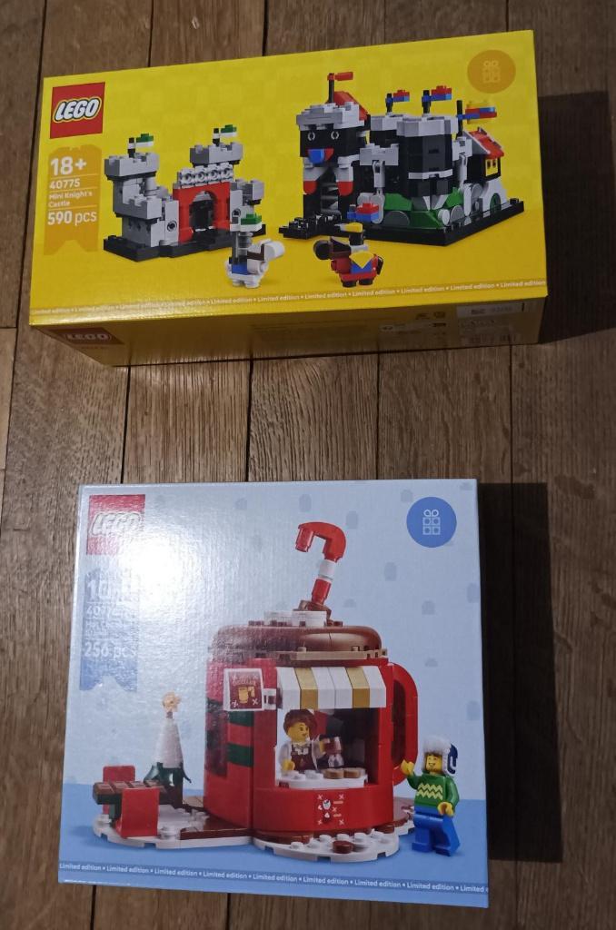 2 Lego GWP 40775 40776 mini kasteeltje  warme chocolademelk, Kinderen en Baby's, Speelgoed | Duplo en Lego, Nieuw, Lego, Complete set