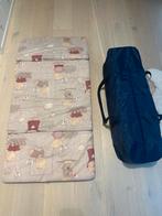 Reisbedje, Kinderen en Baby's, Kinderkamer | Bedden, Ophalen, Gebruikt, Minder dan 140 cm, Matras