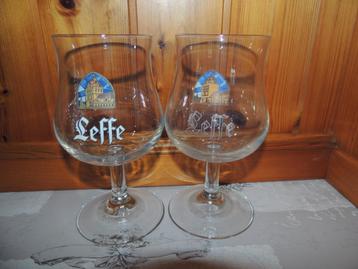 Verres - Lot de 2 verres Leffe beschikbaar voor biedingen