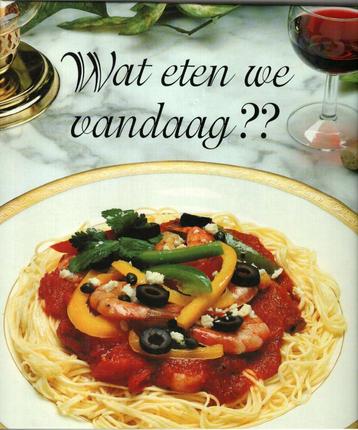 Wat eten we vandaag? deel2 ds-max 480 blz beschikbaar voor biedingen