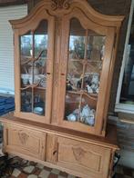 Antieke Vitrinekast en dressoir, Huis en Inrichting, Kasten | Buffetkasten, Ophalen