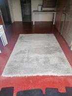 Lang harig tapijt 2m op 1 5mwollentapijt, Maison & Meubles, Ameublement | Revêtements de sol, Gris, Enlèvement, Utilisé, Tapis