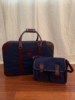 Vintage ALLINQUANT koffer met schokdempers + zadeltas, Verzamelen, Merken en Reclamevoorwerpen