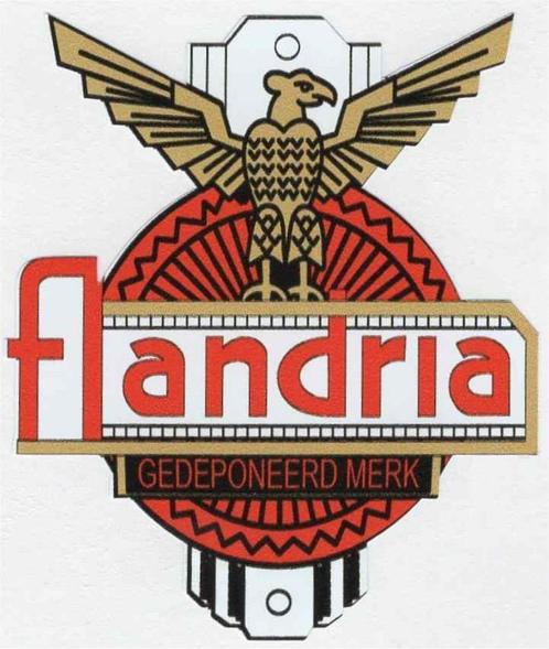 Flandria sticker #1, Motoren, Accessoires | Stickers, Verzenden