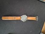 Seiko - Solar Chronograph - Watch, Handtassen en Accessoires, Ophalen, Seiko, Polshorloge, Leer