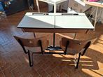 Oude vintage bureau, Huis en Inrichting, Ophalen, Gebruikt, Bureau