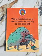Boek Wat Moet Je Doen Als Je Een Monster Ziet, Jongen of Meisje, Voorleesboek, 4 jaar, Sjoerd Kuyper