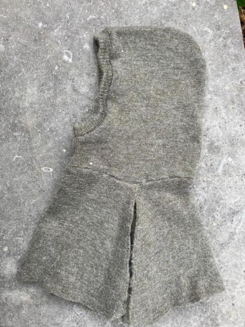 BIVAKMUTS ABL 100 % WOL. PERFECTE STAAT., Verzamelen, Militaria | Algemeen, Landmacht, Kleding of Schoenen, Ophalen of Verzenden