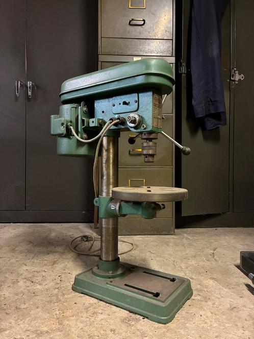 Perel kolomboormachine, Doe-het-zelf en Bouw, Gereedschap | Boormachines, Gebruikt, Kolomboormachine, Minder dan 400 watt, Variabele snelheid