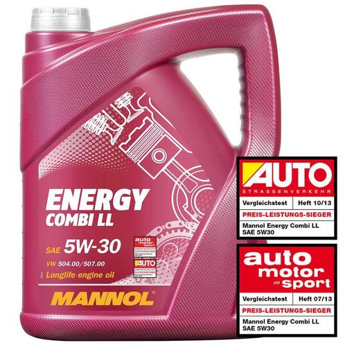 5 Liter Mannol Energy Combi LL 5W-30, Autos : Divers, Produits d'entretien, Envoi
