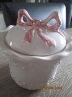 Bonbonnière blanche avec couvercle, Enlèvement ou Envoi