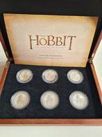 Argent Silver Zilver 6 x 1 OZ 2012 SILVER PROOF COIN Hobbit, Antiquités & Art, Argent, Enlèvement ou Envoi