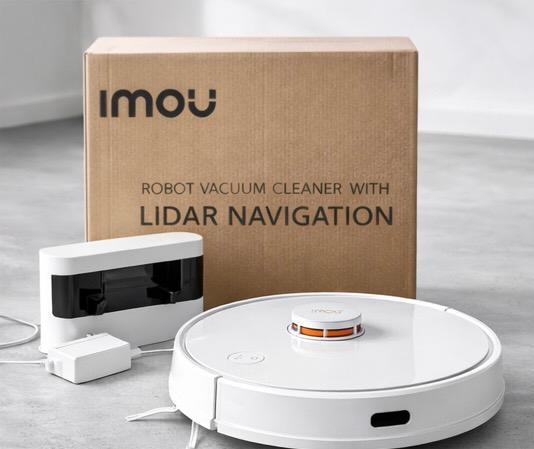 Imou robotstofzuiger/dweil, Elektronische apparatuur, Stofzuigers, Zo goed als nieuw, Waterstofzuiger, Reservoir, Ophalen of Verzenden