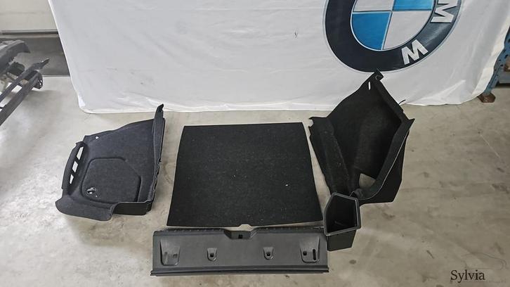 Bekleding set antraciet kofferbak bagageruimte BMW 1 serie F, Auto-onderdelen, Interieur en Bekleding, BMW, Gebruikt, Ophalen of Verzenden