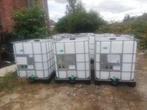 3 IBC vaten van 1000 liter te koop, Tuin en Terras, Regentonnen, 150 liter of meer, Ophalen, Zo goed als nieuw, Kunststof