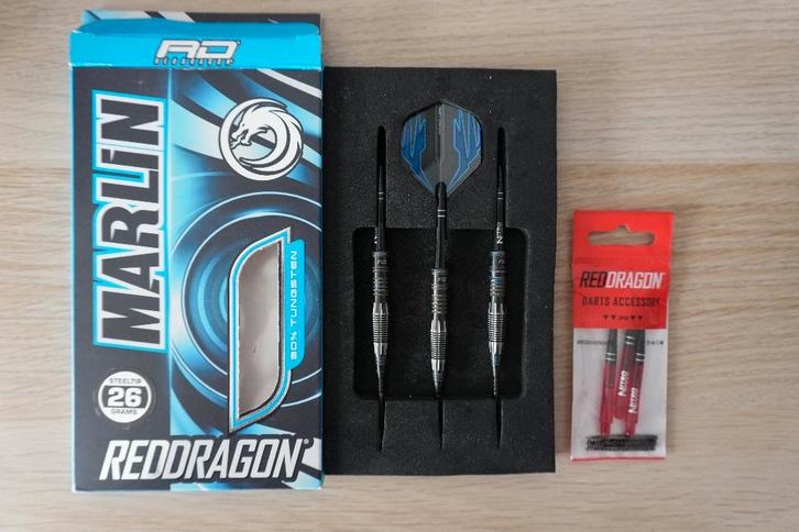 Darts Red Dragon Marlin 26 gram, Sport en Fitness, Darts, Gebruikt, Pijlen, Ophalen of Verzenden