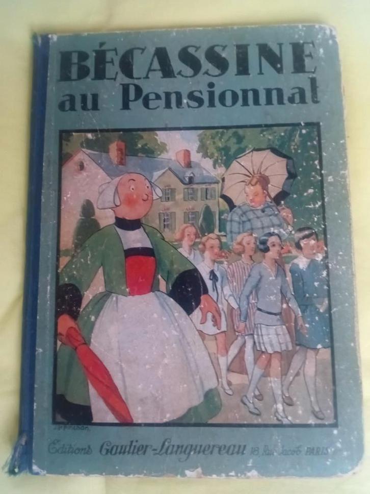 Bécassine au pensionnat  éditions 1929, Livres, BD, Utilisé, Une BD, Enlèvement