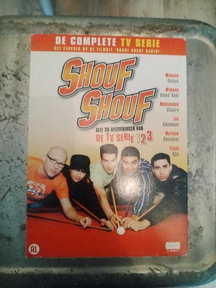 Shouf shouf compleet, Cd's en Dvd's, Dvd's | Tv en Series, Zo goed als nieuw, Komedie, Boxset, Alle leeftijden, Ophalen of Verzenden