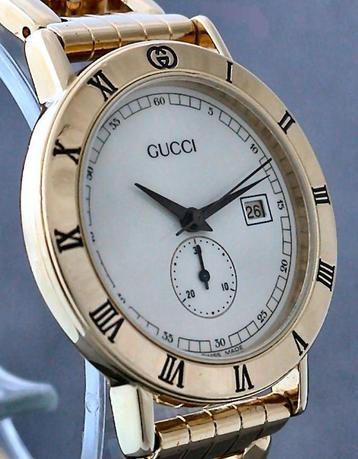 GUCCI Vintage Horloge voor Dames - 18K Verguld - Chrono