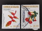 Bolivia 2001 - bloemen, Postzegels en Munten, Postzegels | Amerika, Ophalen of Verzenden, Zuid-Amerika, Gestempeld
