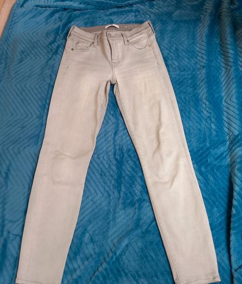Lichtgrijze 7 for all mankind skinny jeans, maat 25, Kleding | Heren, Broeken en Pantalons, Zo goed als nieuw, Ophalen