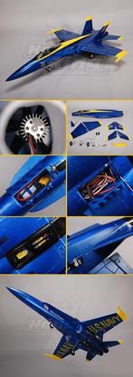 RC VLIEGTUIG F18 BLUE ANGELS WS:686mm, Hobby en Vrije tijd, Modelbouw | Radiografisch | Vliegtuigen, Nieuw, Elektro, Ophalen