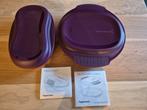 Tupperware set micro delight paars, Ophalen of Verzenden, Nieuw, Paars, Bak of Kom