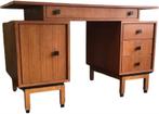 MDK vintage teak bureau, Huis en Inrichting, Ophalen, Zo goed als nieuw