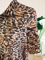 Mooie medi jurk, lengte 116 cm. Als nieuw. Maat 46/48, Overige kleuren, WE, Maat 46/48 (XL) of groter, Ophalen of Verzenden