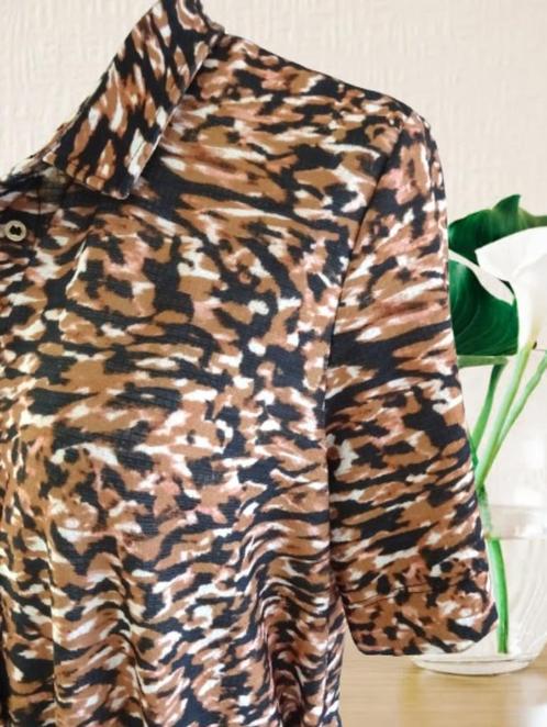 Mooie medi jurk, lengte 116 cm. Als nieuw. Maat 46/48, Kleding | Dames, Jurken, Zo goed als nieuw, Maat 46/48 (XL) of groter, Overige kleuren